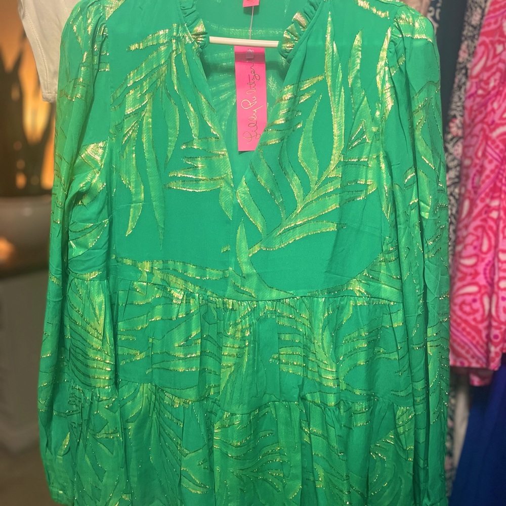 Lilly Pulitzer Sarita Silk Top